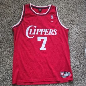 Nike Red Clippers Jersey